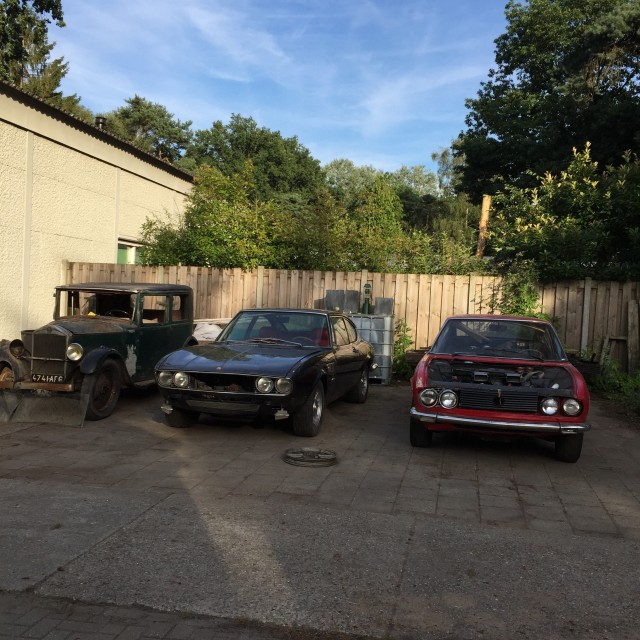 From left to right Mathis 1931 -2.4l - 2.0l