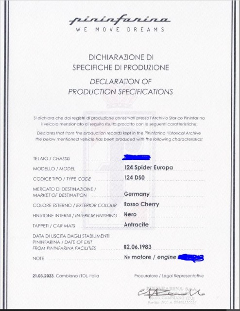 Dichiarazione di specifiche di produzione - PF cert..JPG