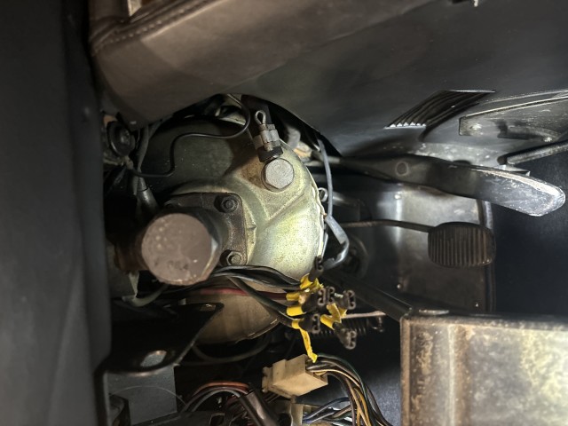 Access with Steering Column Removed